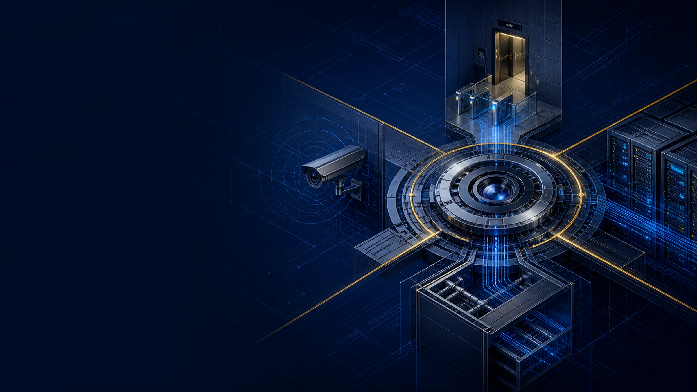 Physical security, networks, and engineered systems converging into one integrated platform.
